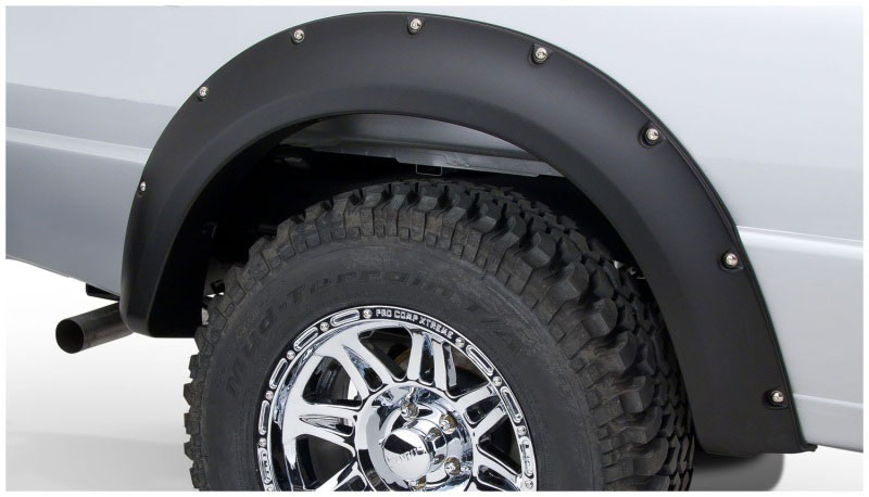 Bushwacker 21038-02 | 93-11 Ford Ranger Styleside Pocket Style Flares 2pc 72.0/84.0in Bed - Black; 1993-2011