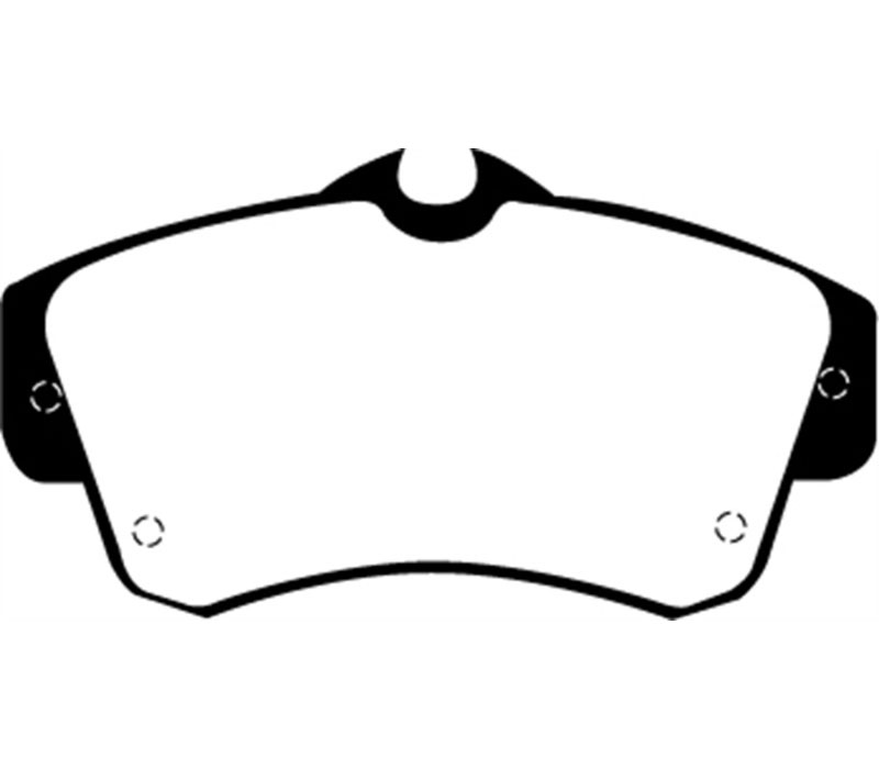 EBC ud841 | 00-11 Chrysler PT Cruiser 2.4 Ultimax2 Front Brake Pads; 2000-2011