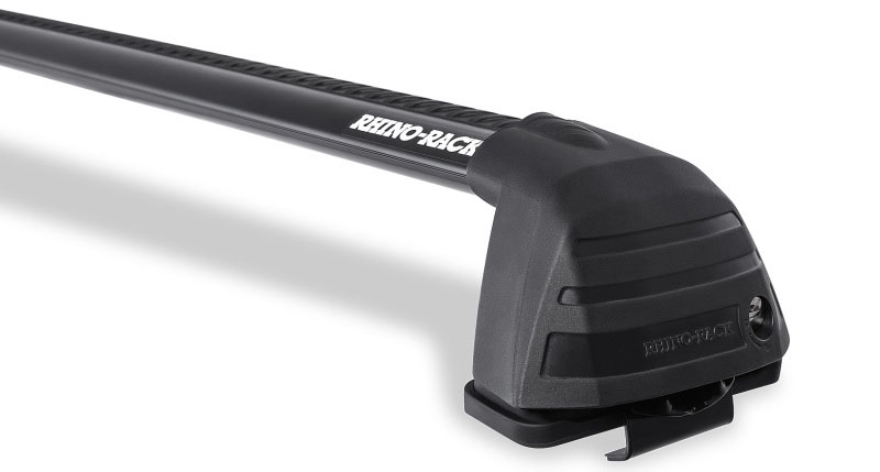 Rhino-Rack rv0322b | 12-18 Ford Focus Lw 4 Door Sedan Vortex ROC25 Flush 2 Bar Roof Rack - Black; 2012-2018