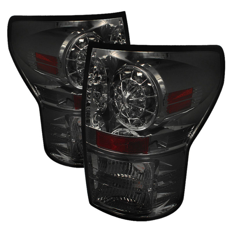 SPYDER 5029621 | Spyder Toyota Tundra LED Tail lights - Smoke - (ALT-YD-TTU07-LED-SM); 2007-2012