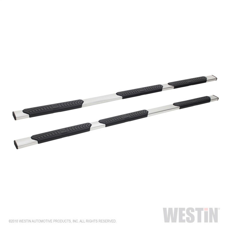 Westin 28-534580 | 07-19 Chevy Silverado 2500/3500 Crew Cab w/ 8ft Bed R5 M-Series Nerf Step Bars (Excl. Dually); 2007-2019