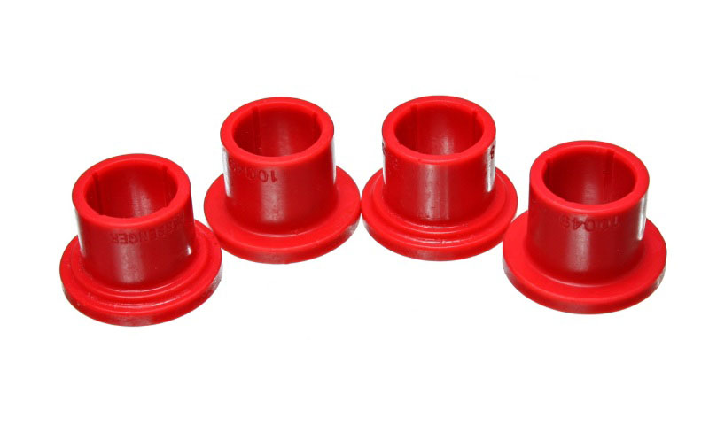 Energy Suspension 5.10104r | 00-04 Dodge Dakota 4WD / 00-03 Durango 4WD Red Front Rack and Pinion Bushing Set; 2000-2004