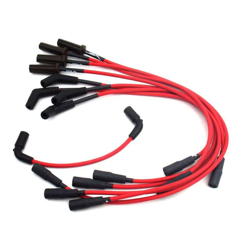 JBA w0822 | 96-00 GM 454 Truck Ignition Wires - Red; 1996-2000