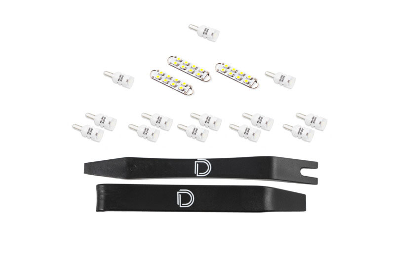 Diode Dynamics dd0561 | 06-12 Chevrolet Impala Interior LED Kit Cool White Stage 1; 2006-2012