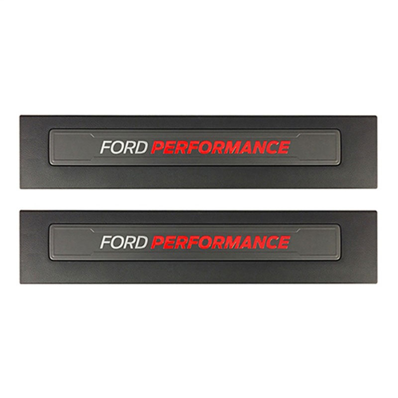 Ford Racing M-1613208-A | 15-17 Ford Mustang Performance Sill Plate Set; 2015-2017