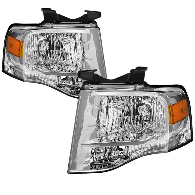 SPYDER 9042409 | xTune 07-14 Ford Expedition OEM Style Headlights -Chrome (HD-JH-FE07-AM-C); 2007-2014