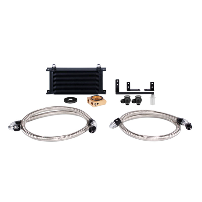 Mishimoto mmoc-mia-16tbk | 2016+ Mazda Miata Thermostatic Oil Cooler Kit - Black; 2016-2020