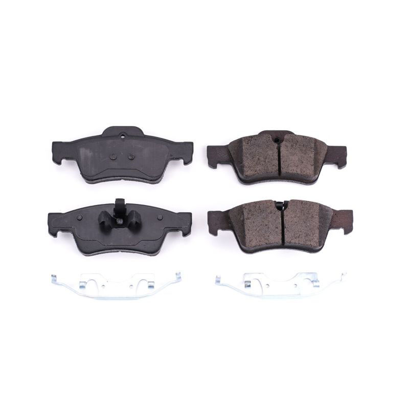 PowerStop 171122 | Power Stop 2011 Mercedes-Benz G55 AMG Rear Z17 Evolution Ceramic Brake Pads w/Hardware; 2011-2011