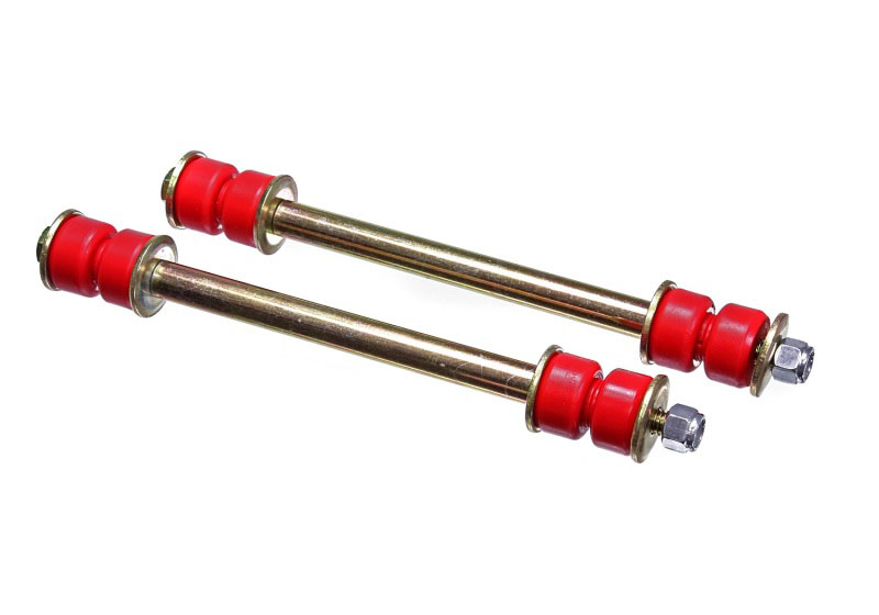 Energy Suspension 9.8175r | Universal Fixed Length Red End Link Set (6in Length)