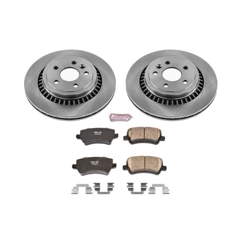 PowerStop koe5705 | Power Stop 10-17 Volvo XC60 Rear Autospecialty Brake Kit; 2010-2017