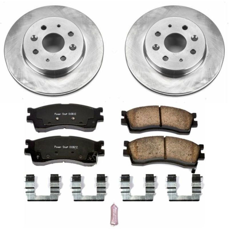 PowerStop koe5902 | Power Stop 03-05 Kia Rio Front Autospecialty Brake Kit; 2003-2005