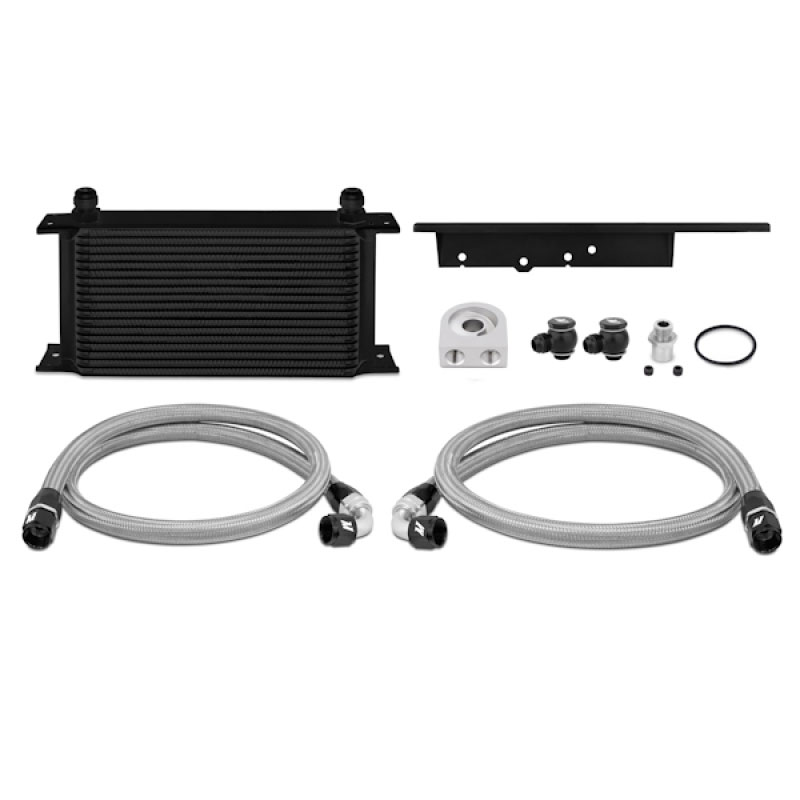 Mishimoto mmoc-350z-03bk | 03-09 Nissan 350Z / 03-07 Infiniti G35 (Coupe Only) Oil Cooler Kit - Black; 2003-2009