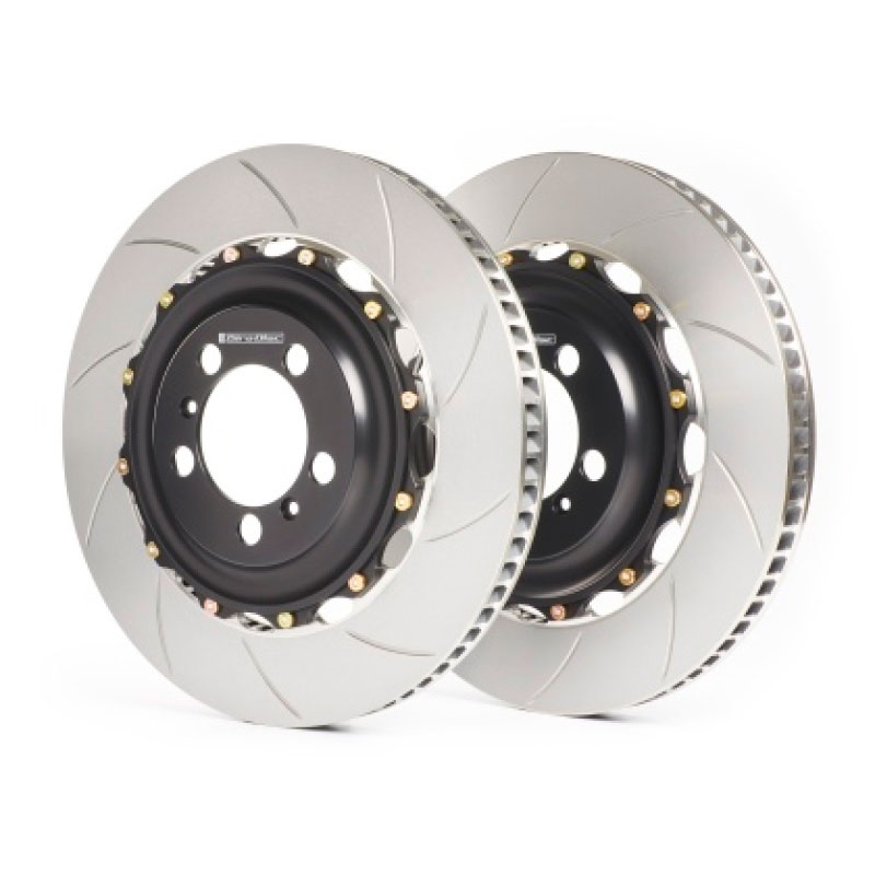 GiroDisc a2-307 | 2020+ Toyota GR Supra 3.0L Rear Slotted Rotors; 2020-2023