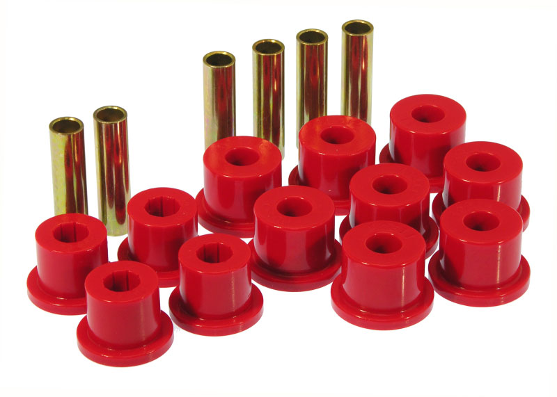 Prothane 7-1008 | 73-87 GM Rear Spring & Shackle Bushings (w/ 1.75in Bushings) - Red; 1973-1987