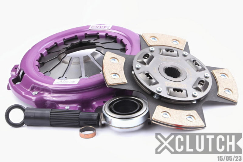 XClutch xkhn220221r | 02-06 Acura RSX Base 2.0L Stage 2R Extra HD Sprung Ceramic Clutch Kit; 2002-2006