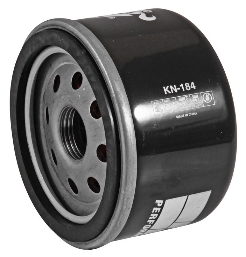 K&N Engineering kn184 | K&N Oil Filter 2.688in Height x 3.031in OD Powersports - Canister