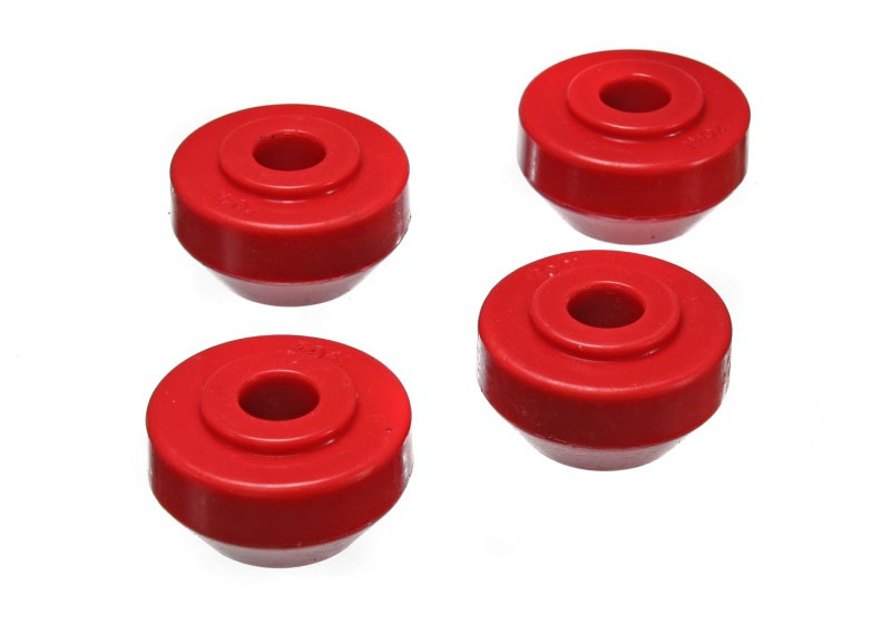 Energy Suspension 4.7117r | 72-78 Ford Crown Vic/72-79 Thunderbird Red Front Strut Rod Bushing Set; 1972-1978