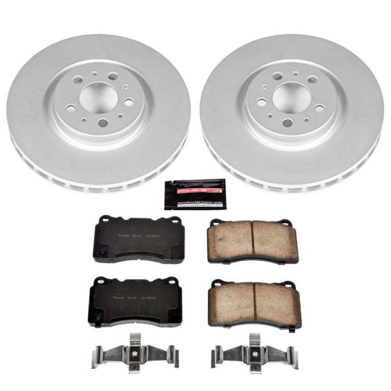 PowerStop crk4548 | Power Stop 04-07 Volvo S60 Front Z23 Evolution Sport Coated Brake Kit; 2004-2007