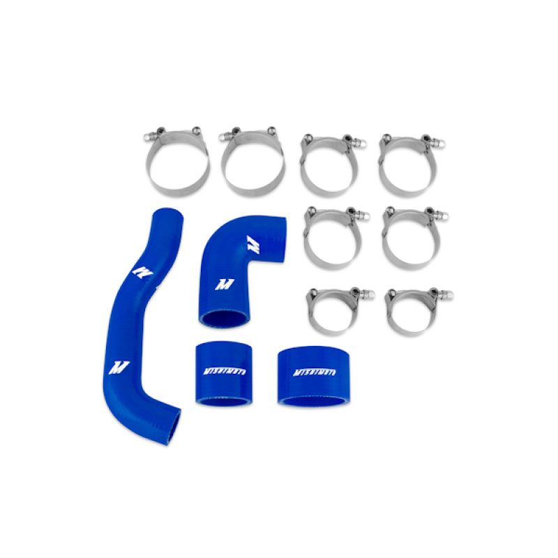 Mishimoto mmhose-subj-int4bl | 04-07 Subaru WRX STI (STI only) JDM Blue Silicone Intercooler Hoses; 2004-2007