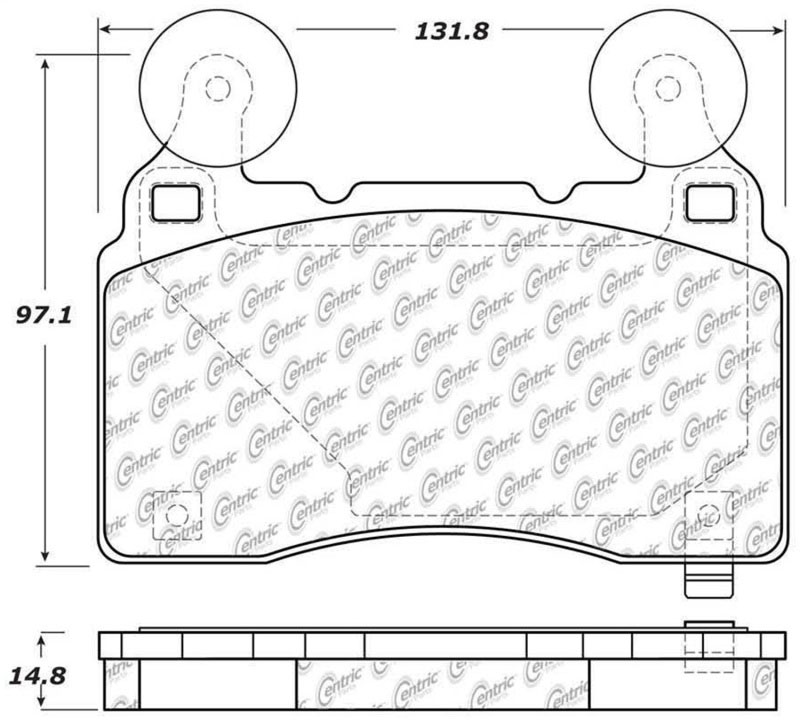 Stoptech 309.14740 | StopTech Sport Brake Pads Chevrolet Camaro, Front; 2010-2013