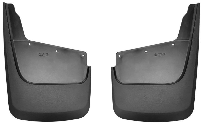 Husky Liners 59281 | 20-22 GM Silverado/Sierra 2500/3500 HD (excl. Dually) Rear Mud Guards - Black; 2020-2022