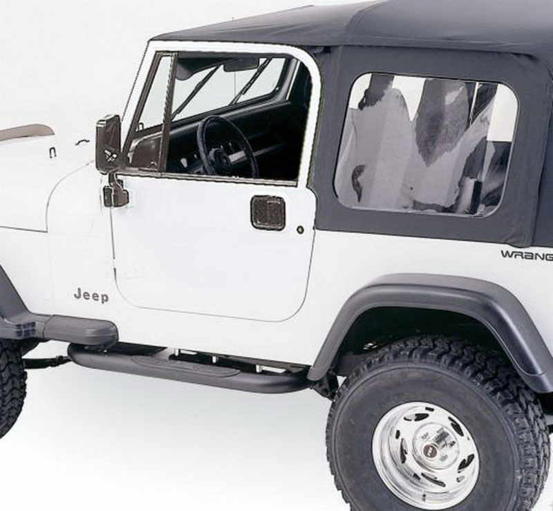 Rampage 68035 | 1976-1983 Jeep CJ5 Complete Top - Black Diamond; 1976-1983