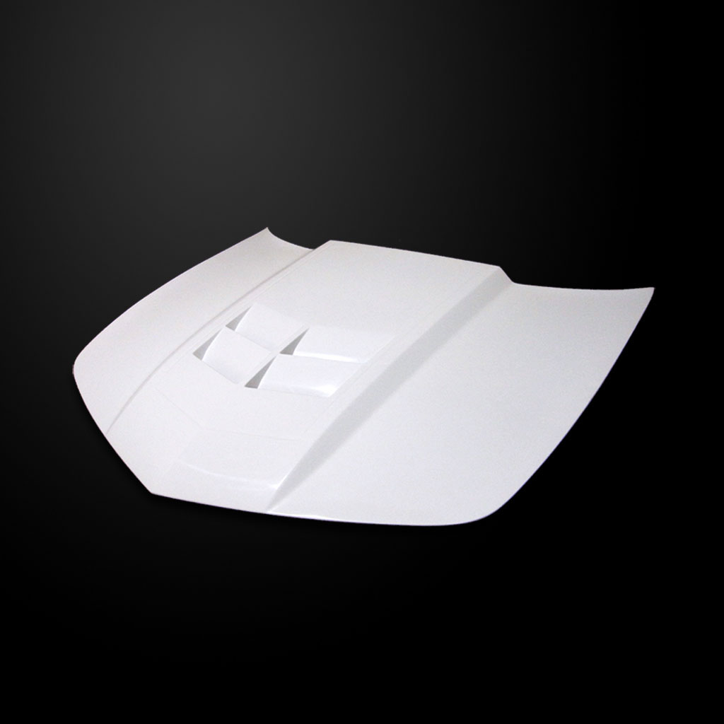 Amerihood CCM10AHZL1FH | Chevrolet Camaro Type-ZL1 Style Functional Heat Extractor Hood; 2010-2013