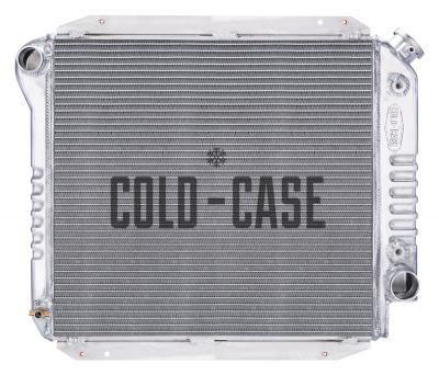 Cold-Case Radiators fot574a1k | 66-77 Bronco Radiator 1in Tubes 16in Fan; 1966-1977