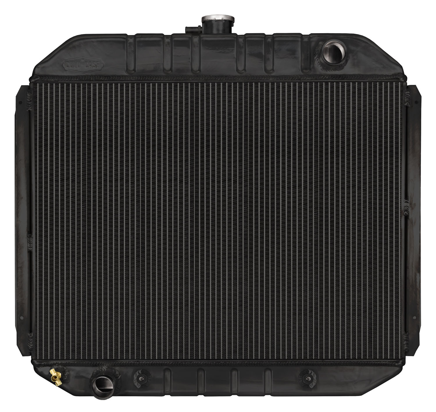 Cold-Case Radiators fot575ab | 66-79 Bronco Radiator Black; 1966-1979