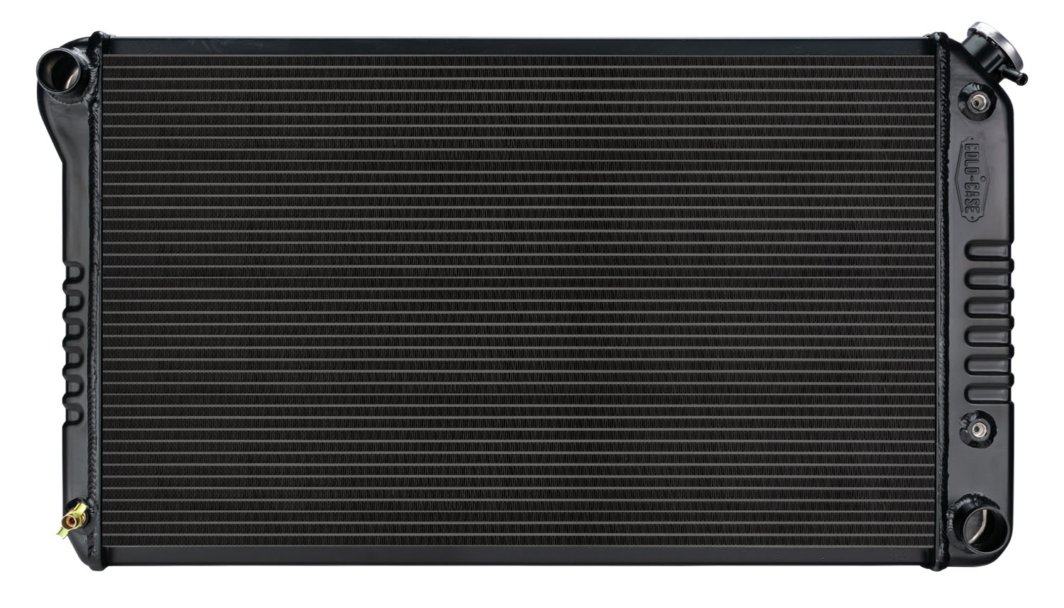 Cold-Case Radiators gma42ab | 68-77 GM A-Body Radiator Auto Trans Black; 1968-1977