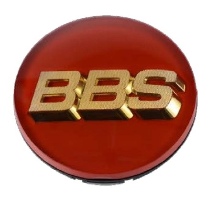 BBS 56.24.099 | Center Cap 70.6mm Red/Gold (3-tab) (56.24.073)