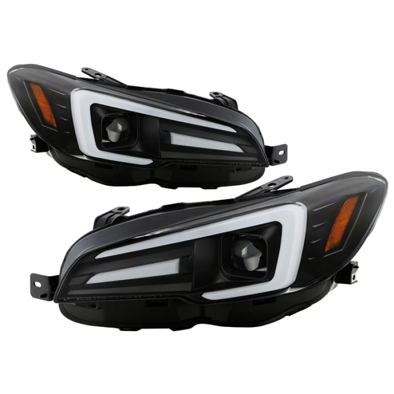 SPYDER 5088093 | Spyder Subaru Impreza WRX 15-20 Halogen High-Power LED Headlights- Black PRO-YD-SWRX15HALAP-SBSEQ-BK; 2015-2020