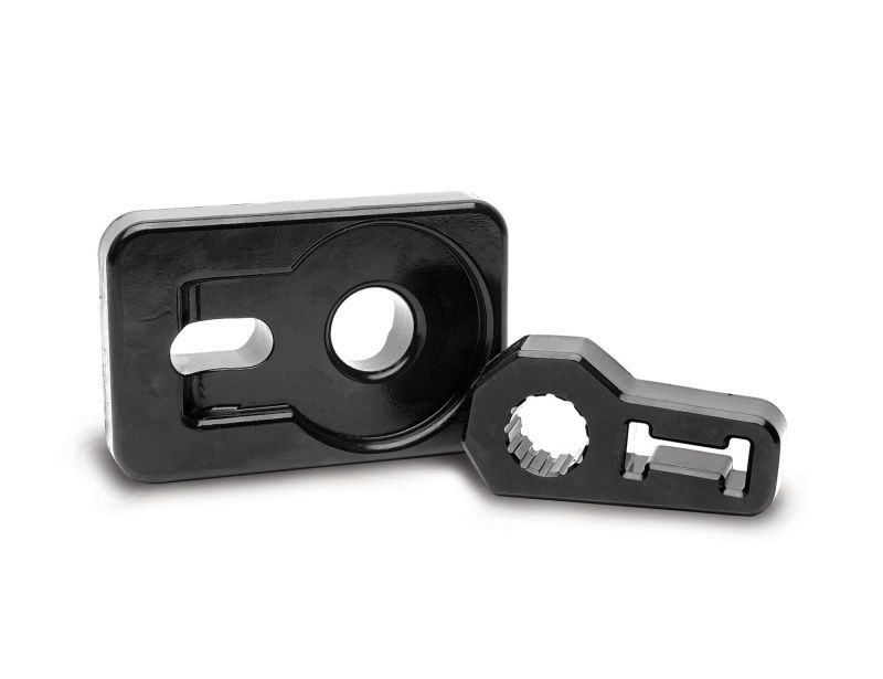 Daystar ku70047bk | Winch/Jack Isolator Handle Combo Black