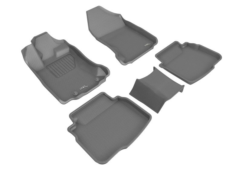 3D Maxpider l1sb02801501 | 3D MAXpider 20-21 Subaru Legacy/Outback Kagu 1st Row Floormat - Gray; 2020-2021