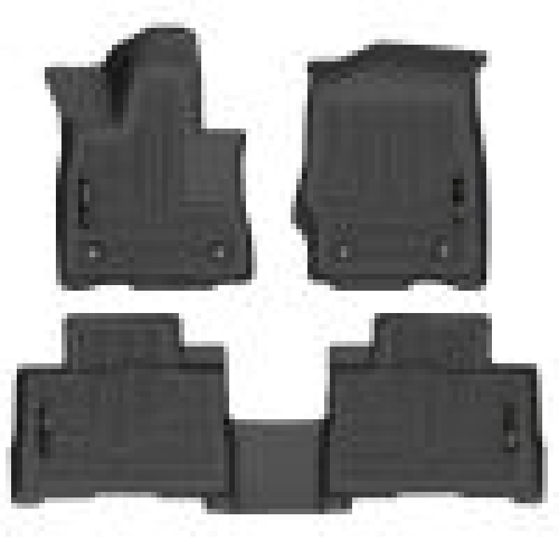 Husky Liners 99331 | 20-21 Lincoln Aviator w 2nd Row Bench/Buckets Weatherbeater Front/2nd Seat Liners - BLK