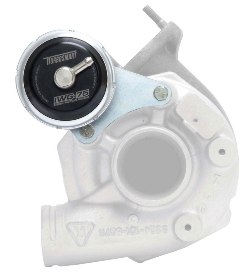 Turbosmart ts-0624-2072 | IWG75 00-05 Porsche 996/911 Turbo GT2 7 PSI Black Internal Wastegate Actuator; 2000-2005