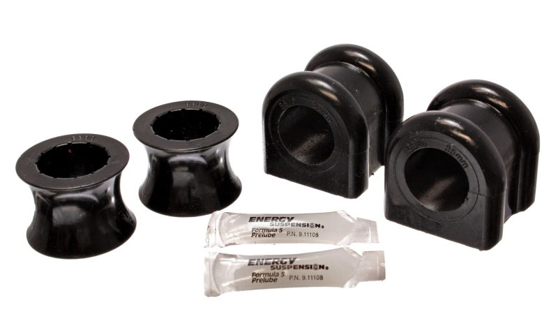 Energy Suspension 5.5168g | 00-04 Dodge Dakota 4WD / 00-04 Durango 4WD Black 35mm Front Sway Bar Bushing Set; 2000-2004