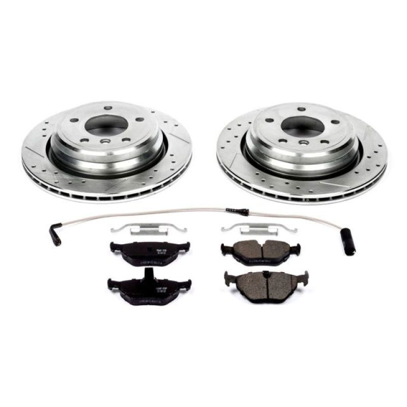 PowerStop k3125 | Power Stop 01-03 BMW 525i Rear Z23 Evolution Sport Brake Kit; 2001-2003