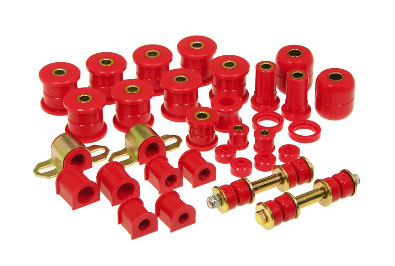 Prothane 18-2010 | 85-87 Toyota Corolla GTS/SR5 Total Kit - Red; 1985-1987