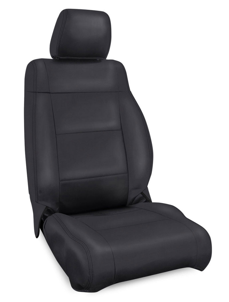 PRP Seats b016-02 | PRP 07-10 Jeep Wrangler JK Front Seat Covers/2 door or 4 door (Pair) - All Black; 2007-2010