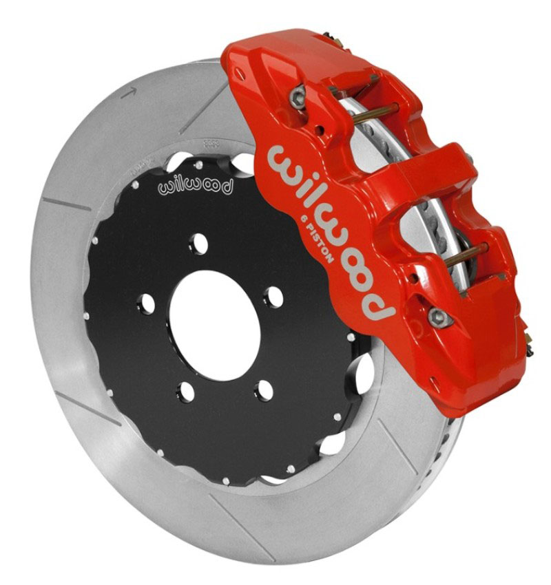 Wilwood 14014682r | AERO6 Front Big Brake Kit 14.00in Red 03-11 Crown Victoria; 2003-2011