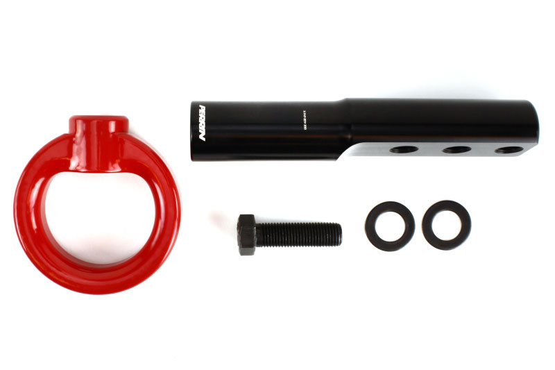 Perrin Performance php-bdy-231rd | Perrin Tow Hook Kit - 10th Gen Honda Civic SI/Type-R/Hatchback - Red; 2010-2010