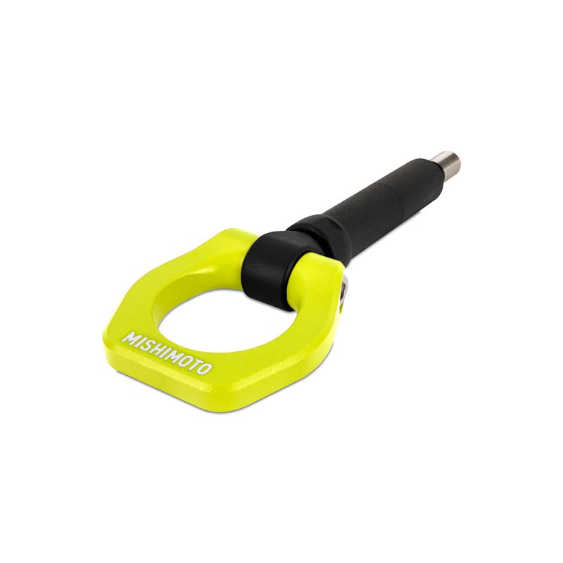 Mishimoto mmthwrx01ny | 02-07 Subaru WRX/STI Neon Yellow Racing Front Tow Hook; 2002-2007