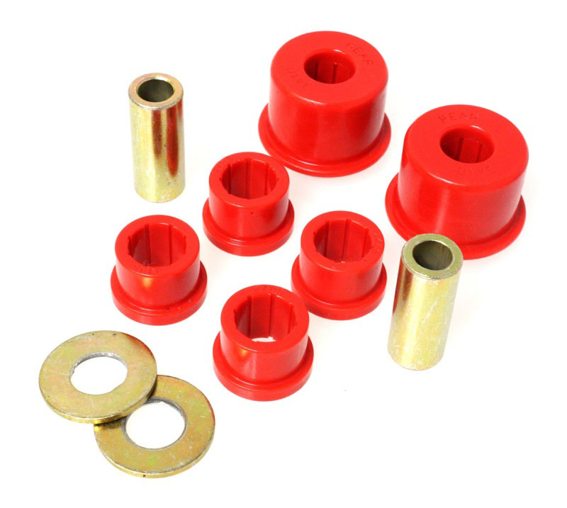 Energy Suspension 7.3112r | 00-03 Nissan Sentra/200SX Red Front Control Arm Bushing Set; 2000-2003