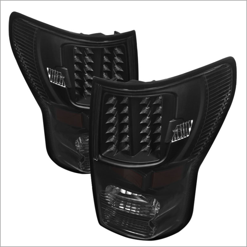 SPYDER 5070883 | xTune Toyota Tundra LED Tail lights - Black; 2007-2012