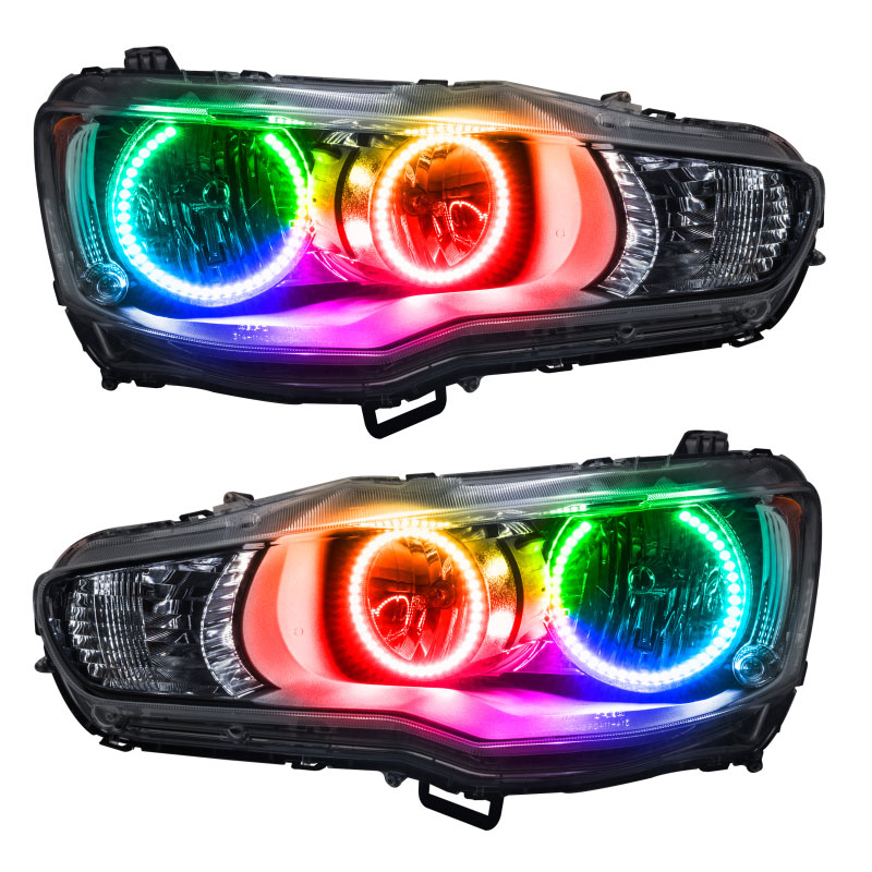 Oracle Lighting 7087-333 | Oracle 08-17 Mitsubishi Lancer SMD HL - ColorSHIFT w/ 2.0 Controller; 2008-2017