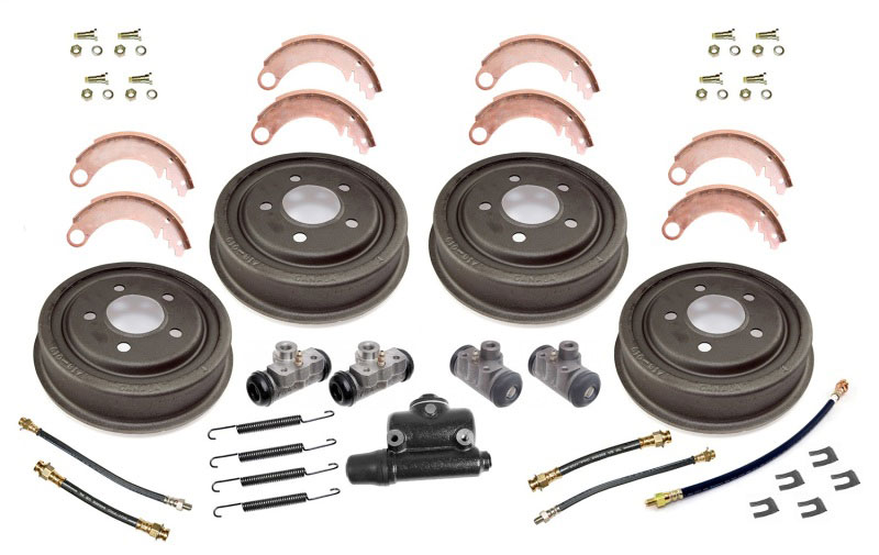 Omix 16767.01 | Drum Brake Overhaul Kit 41-48 Willys Models; 1941-1948