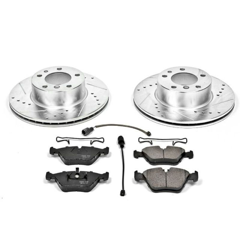 PowerStop k390 | Power Stop 90-95 BMW 525i Front Z23 Evolution Sport Brake Kit; 1990-1995