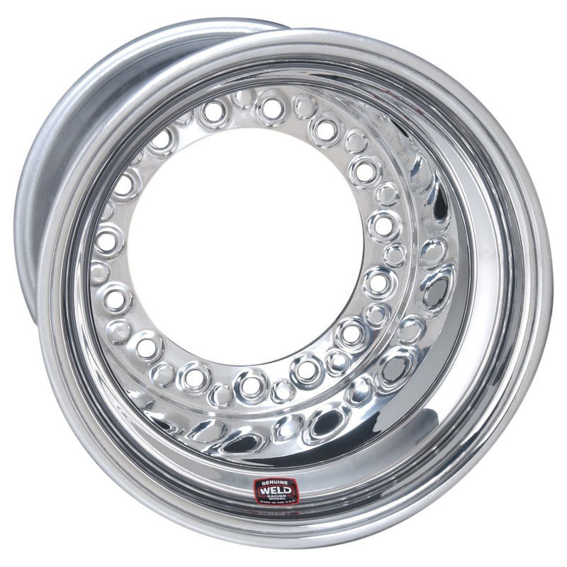 Weld 571-5315 | Wide 5 HS Direct Mount 15x13 / 5x10.25 BP / 5in. BS Polished Assembly - No Beadlock