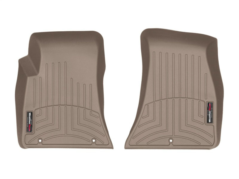 WeatherTech 4510491 | 2015+ Dodge Challenger Front FloorLiner - Tan (Does not fit GT Model); 2015-2024